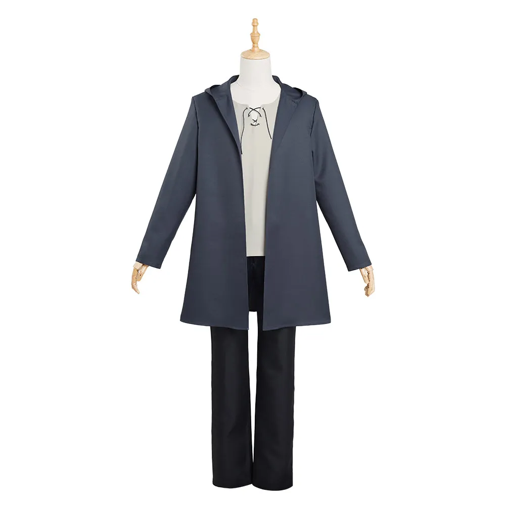 Attack On Titan The Final Season Eren Jaeger Outfits Cosplay Costume Halloween Carnival Suit