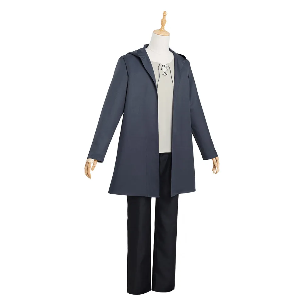 Attack On Titan The Final Season Eren Jaeger Outfits Cosplay Costume Halloween Carnival Suit