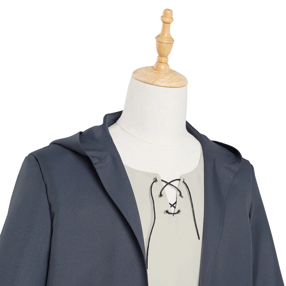 Attack On Titan The Final Season Eren Jaeger Outfits Cosplay Costume Halloween Carnival Suit