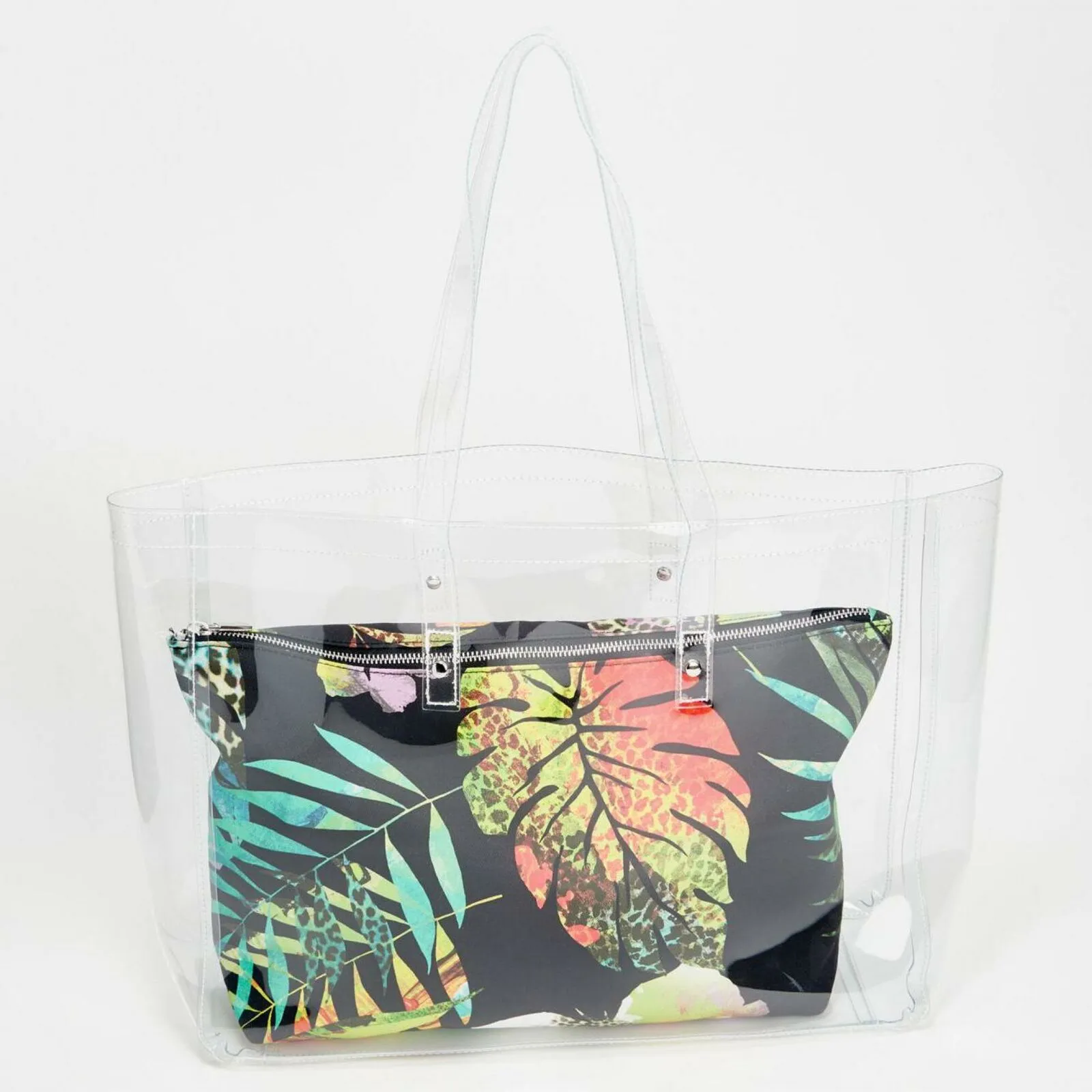 Attitudes by Renee Beach Bag With Removable Insert Pouch Tropical