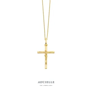 Aucielle - Pendentif - Croix, Or Jaune (AH0082B)
