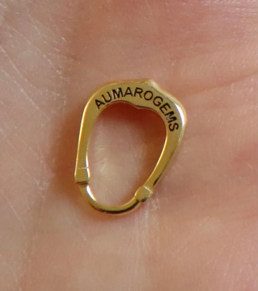 AUMAROGEMS Magic Horseshoe Charm