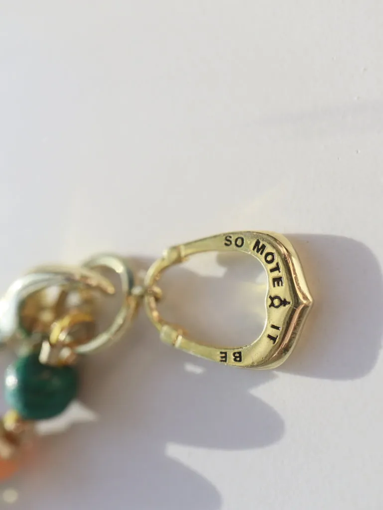 AUMAROGEMS Magic Horseshoe Charm