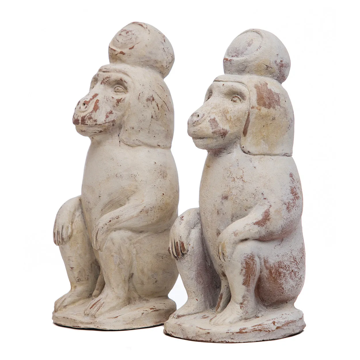 Baboon of Thoth - Terracotta Replica of Freud's Marble Figurine by Martha Todd