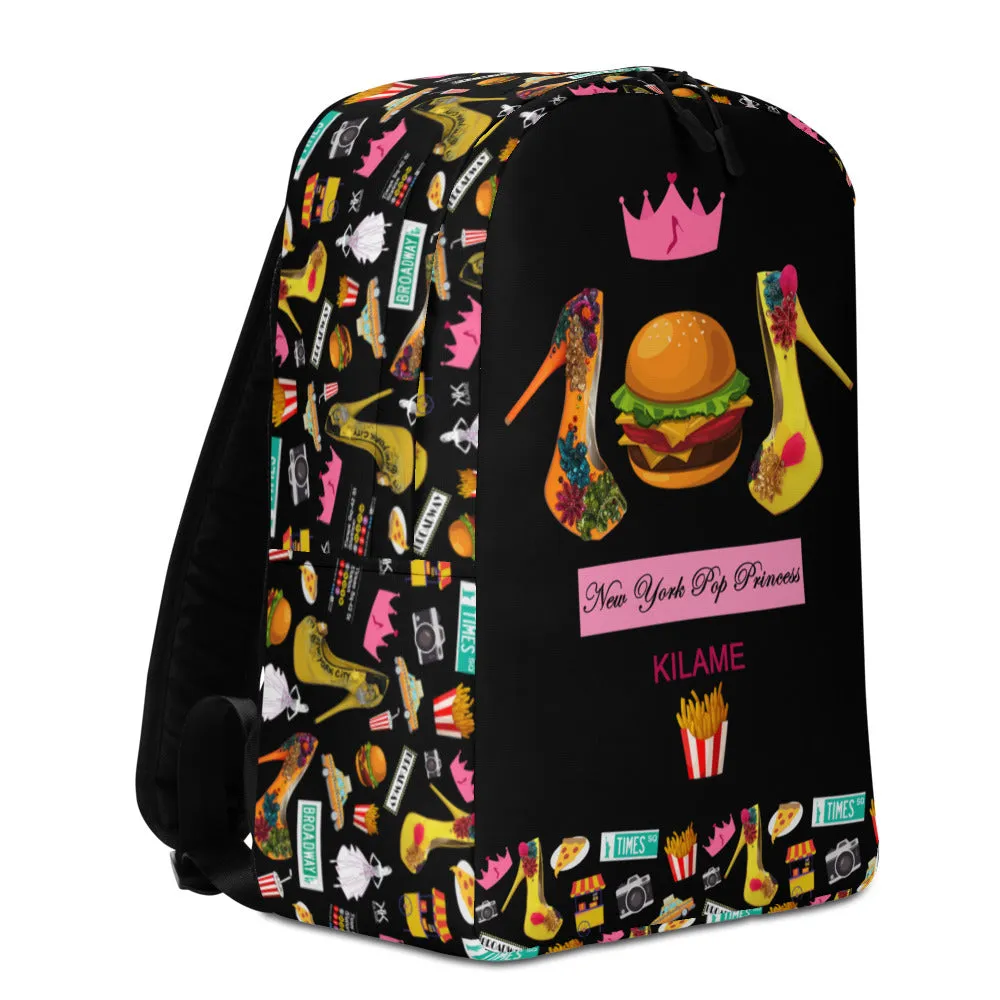Backpack Hamburger 'Pop Princess'