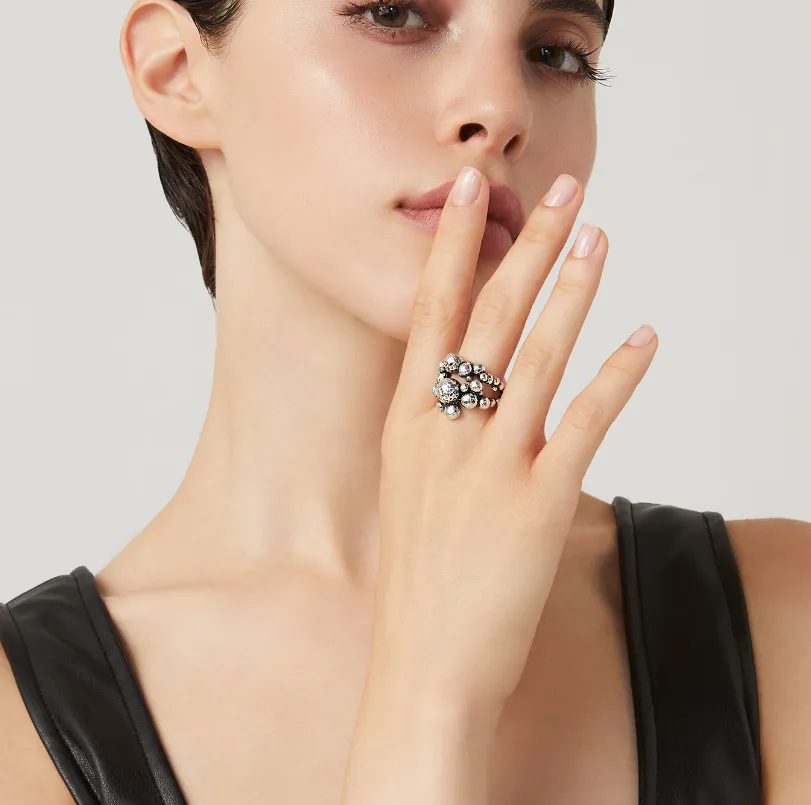 Bague Giovanni Raspini - Bubbles, Argent (11573)