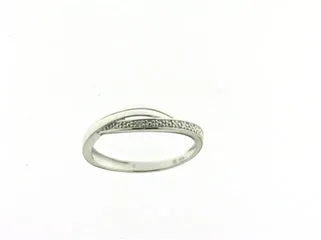Bague multiple anneaux - Or Blanc, Diamants (058893/A)