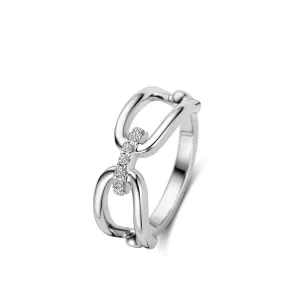 Bague Naiomy - Argent et zircons (N4H57)