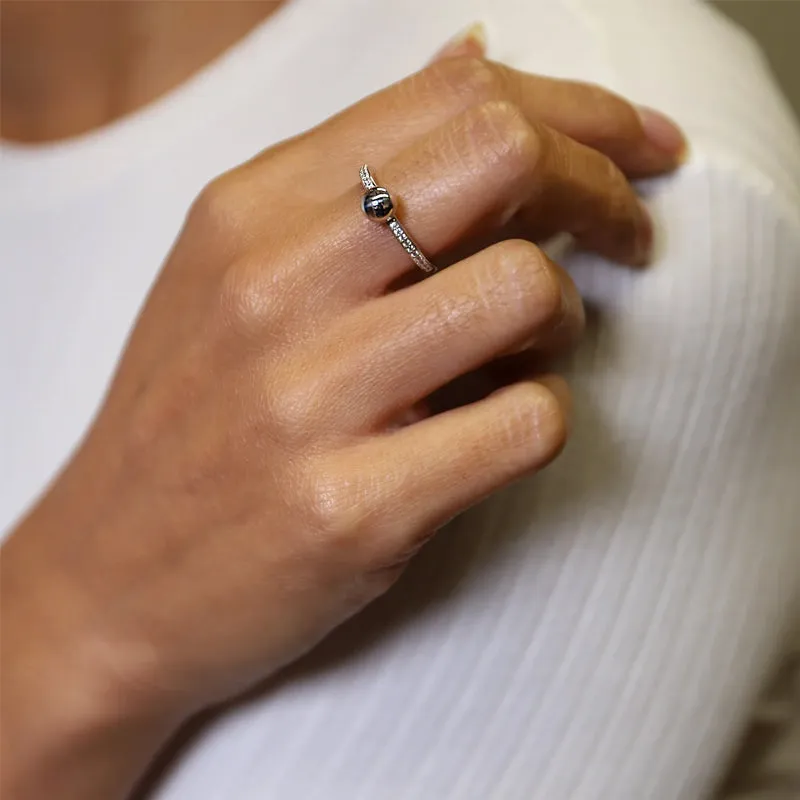 Bague TI SENTO - Argent, zircons (12136ZI)