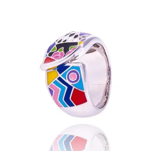 Bague UNA STORIA - Sighisoara, Argent et zircons (BG121207)