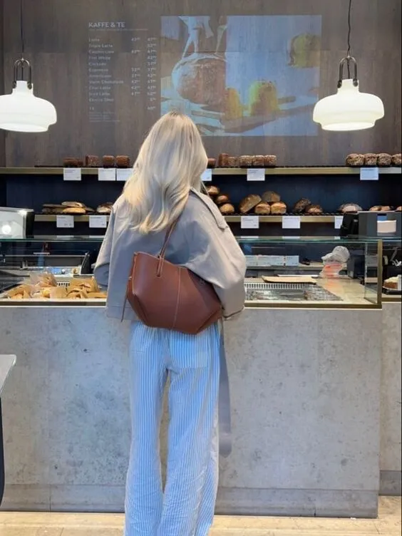 B&S | Spacious & Durable Vintage Tote Bag for Women – Versatile Shoulder Bag for Everyday Use