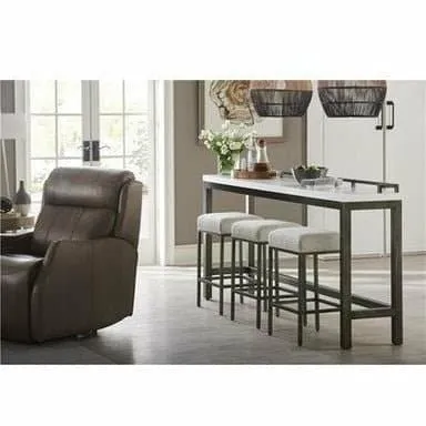 Bar and Game Room Essence Console Table with Stools