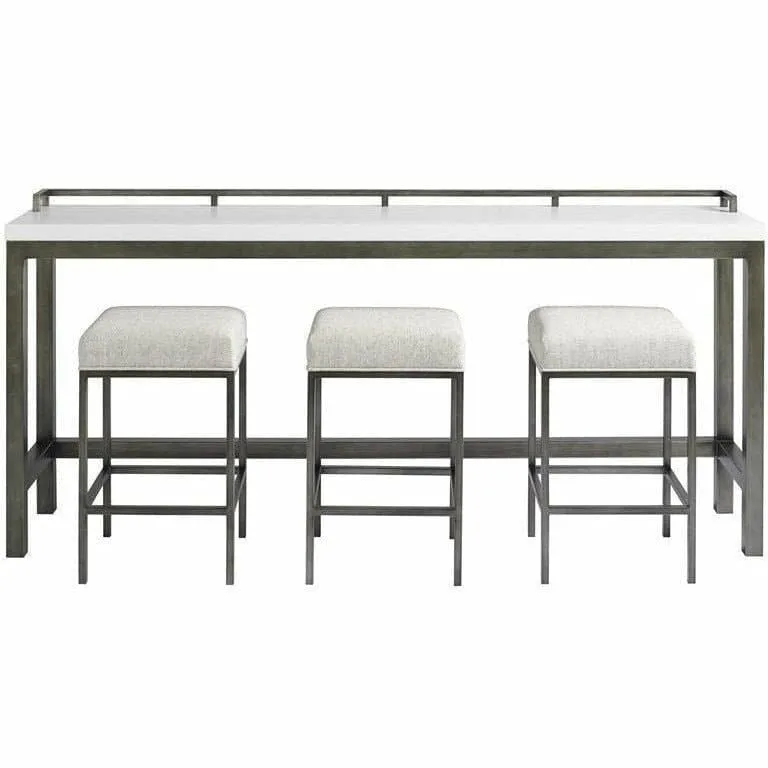 Bar and Game Room Essence Console Table with Stools