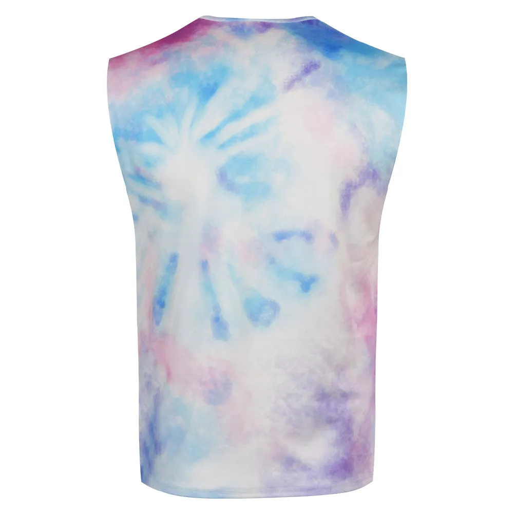 Barbie 2023 Ken Tie-dye Vest  Cosplay Costume Halloween Carnival Suit