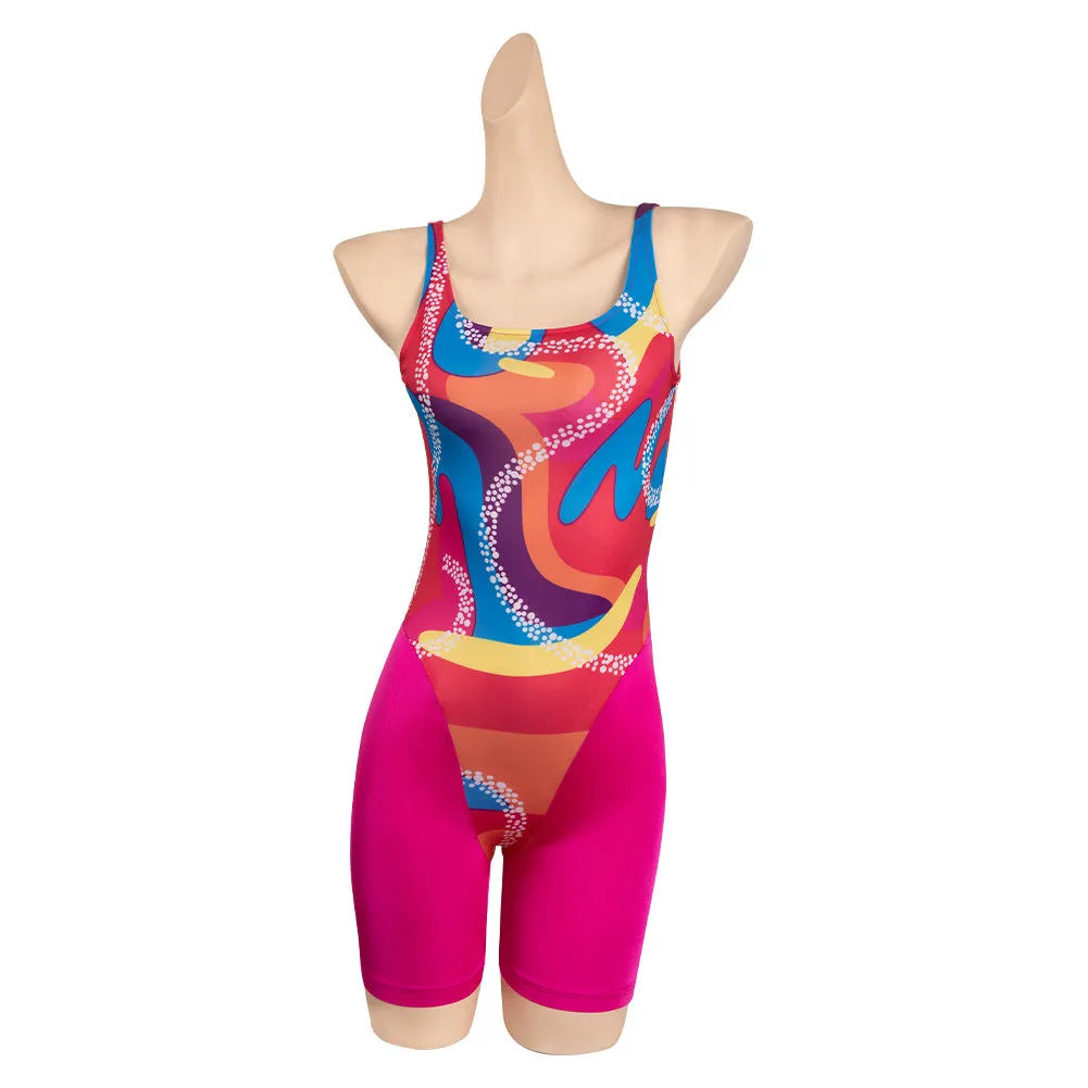 Barbie 2023 Margot Robbie Barbie Tight Clothing Cosplay Costume Outfits Halloween Carnival Party Disguise Suit