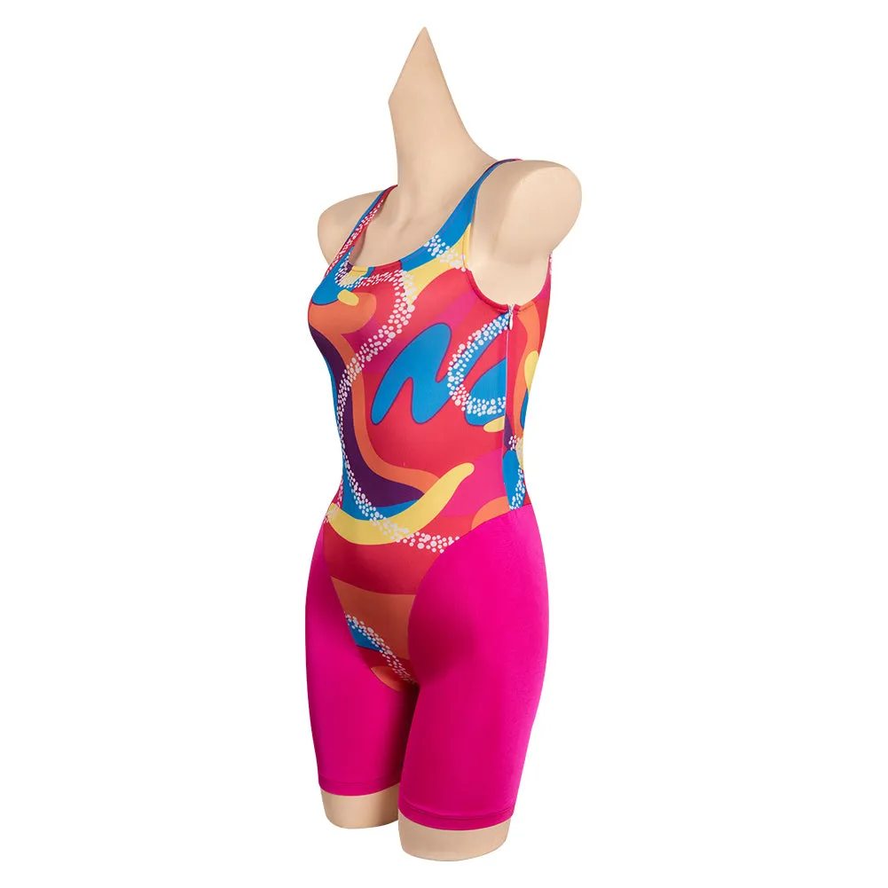 Barbie 2023 Margot Robbie Barbie Tight Clothing Cosplay Costume Outfits Halloween Carnival Party Disguise Suit