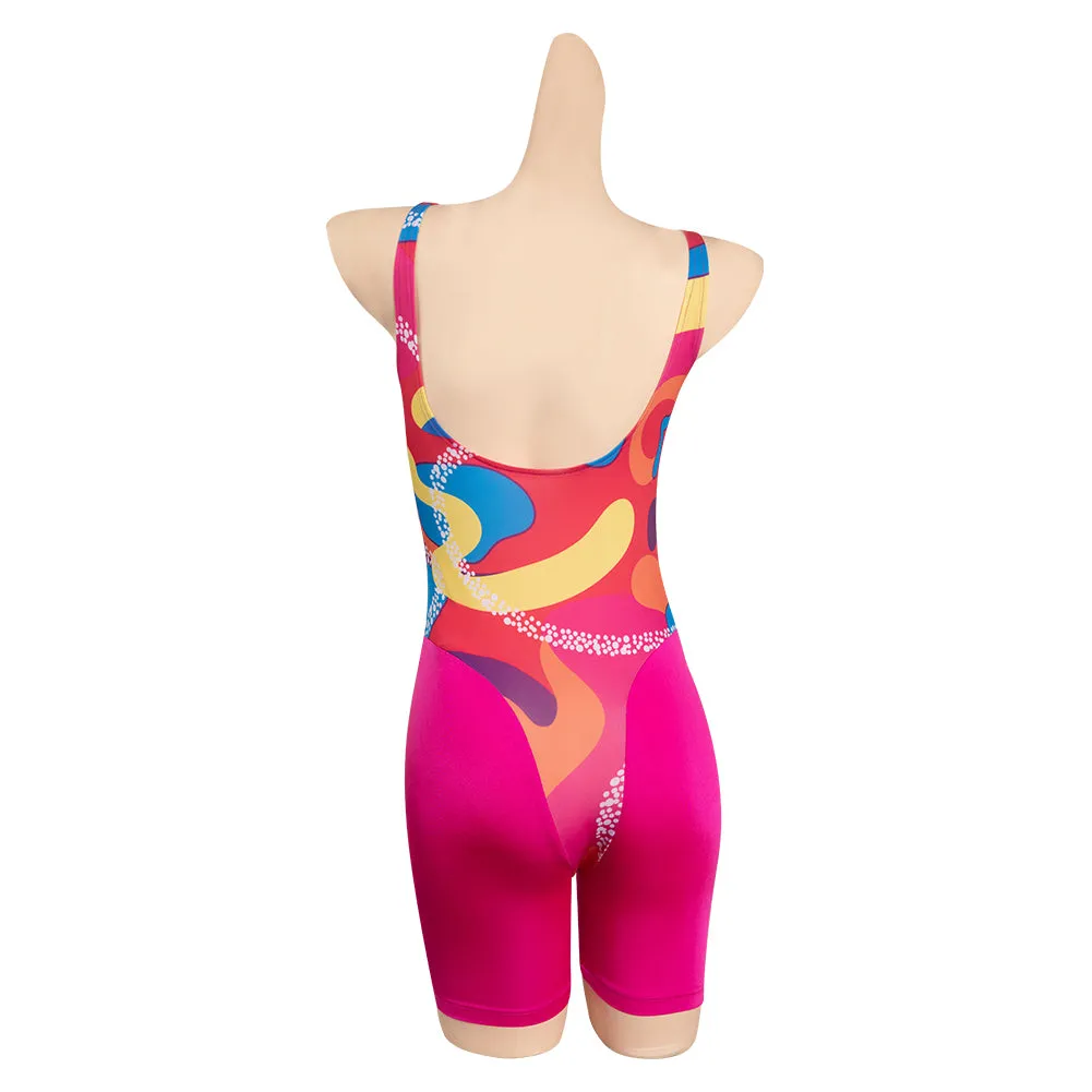 Barbie 2023 Margot Robbie Barbie Tight Clothing Cosplay Costume Outfits Halloween Carnival Party Disguise Suit