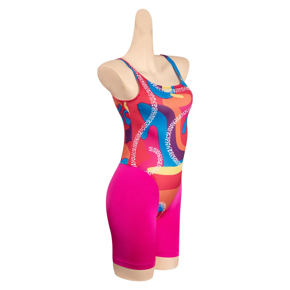 Barbie 2023 Margot Robbie Barbie Tight Clothing Cosplay Costume Outfits Halloween Carnival Party Disguise Suit