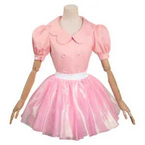 Barbie Pink Yarn Skirt Cosplay Costume Outfits Halloween Carnival Suit