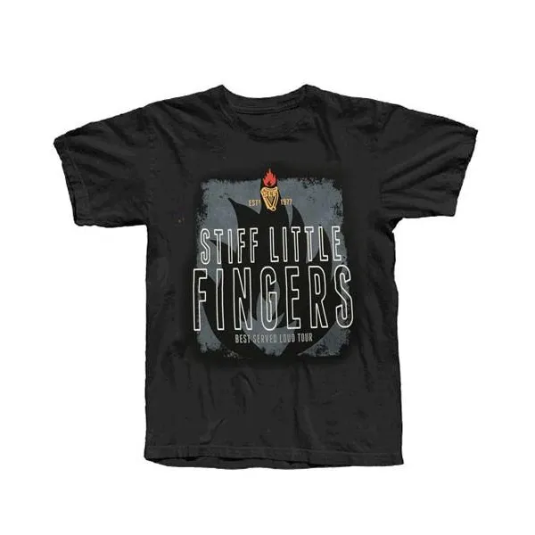 Barrowlands 2016 w/ Tour Dates Black T-Shirt Mens