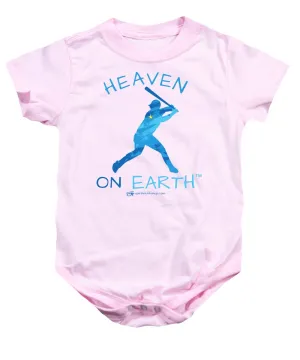Baseball Heaven On Earth - Baby Onesie