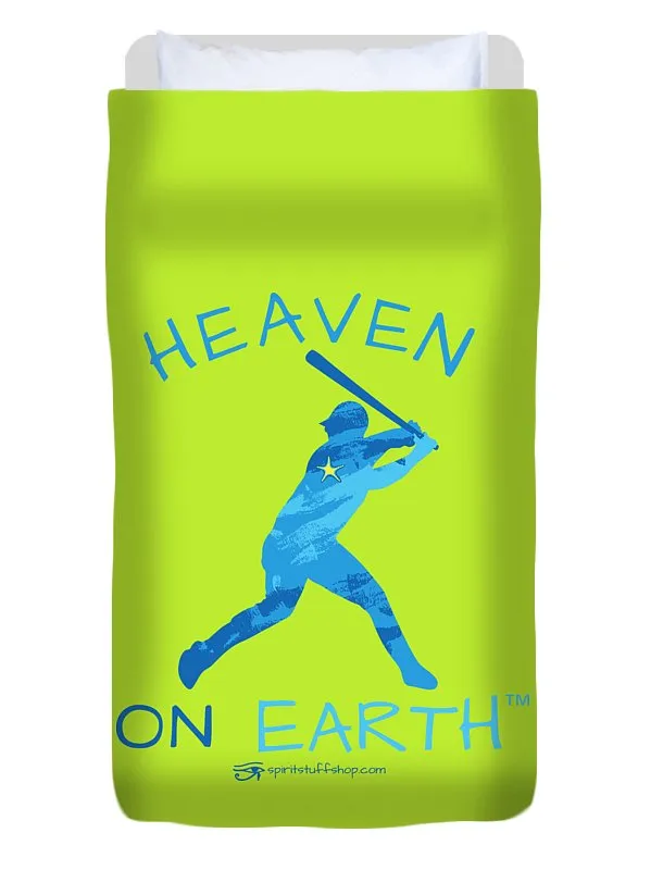 Baseball Heaven On Earth - Duvet Cover
