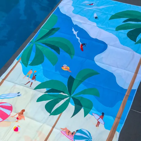 Beach Daze | Sand Free Beach Towel