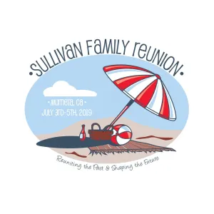 Beach Family Reunion T-Shirt Design RMC-8