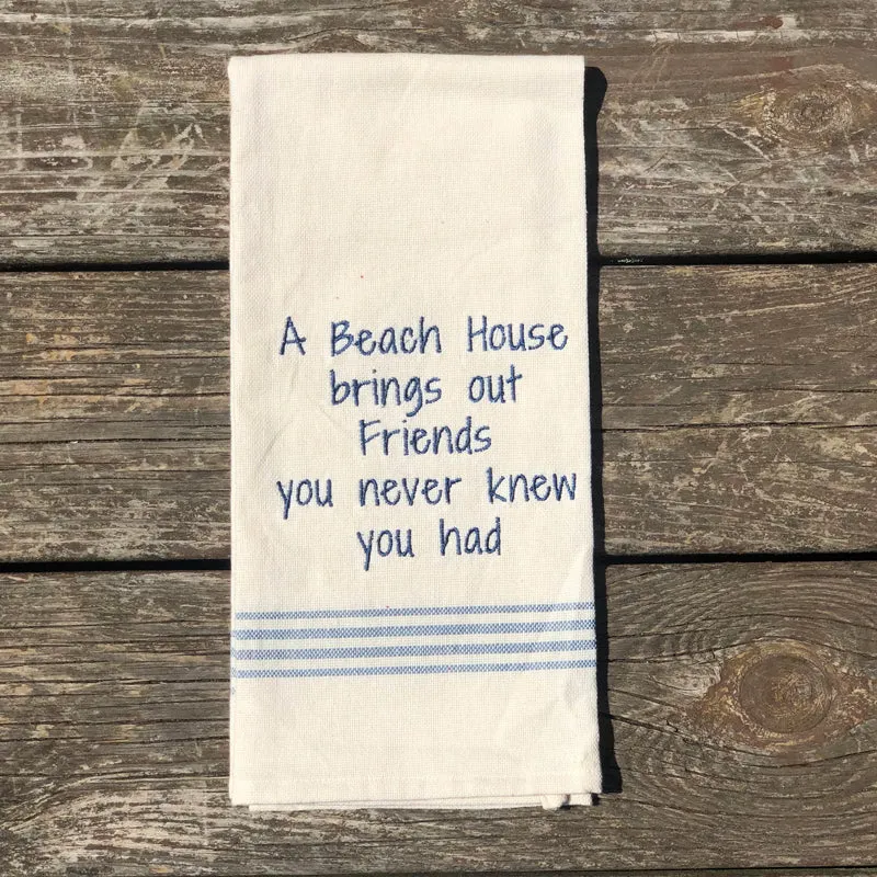 Beach House Dish Towel