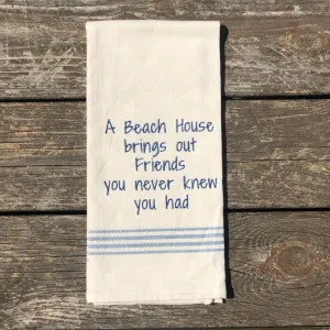 Beach House Dish Towel