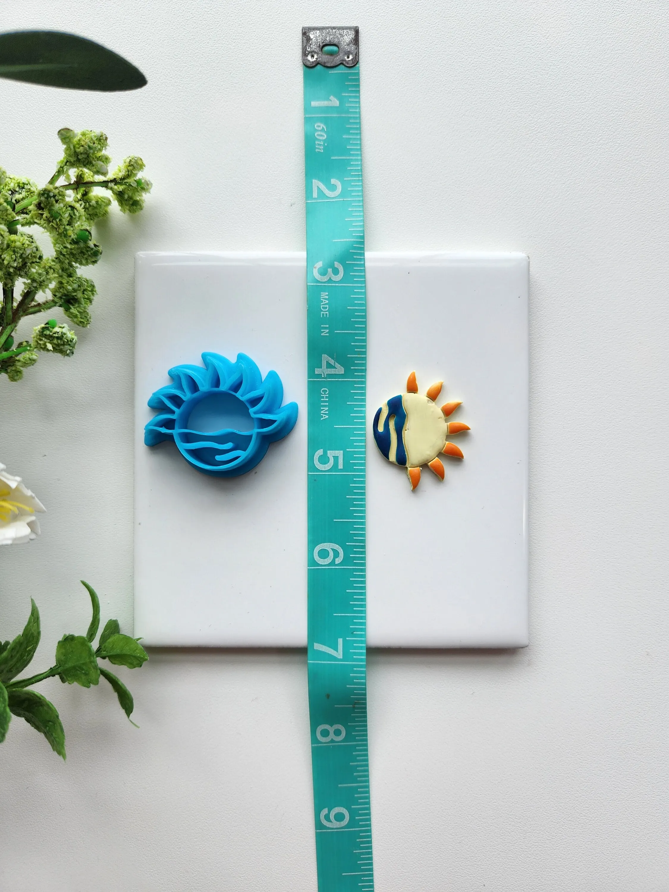 Beach Sunset | Beach Polymer Clay Cutter
