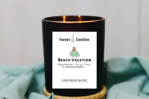 Beach Vacation Candle