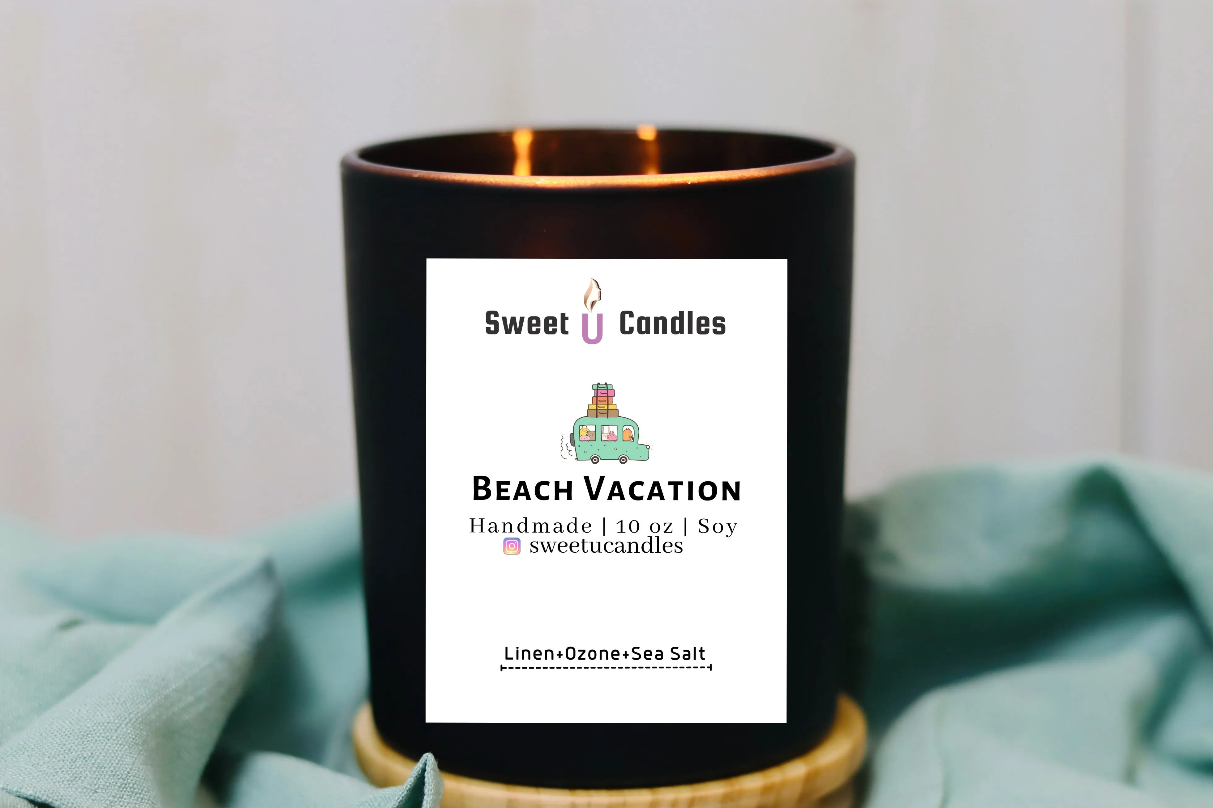 Beach Vacation Candle