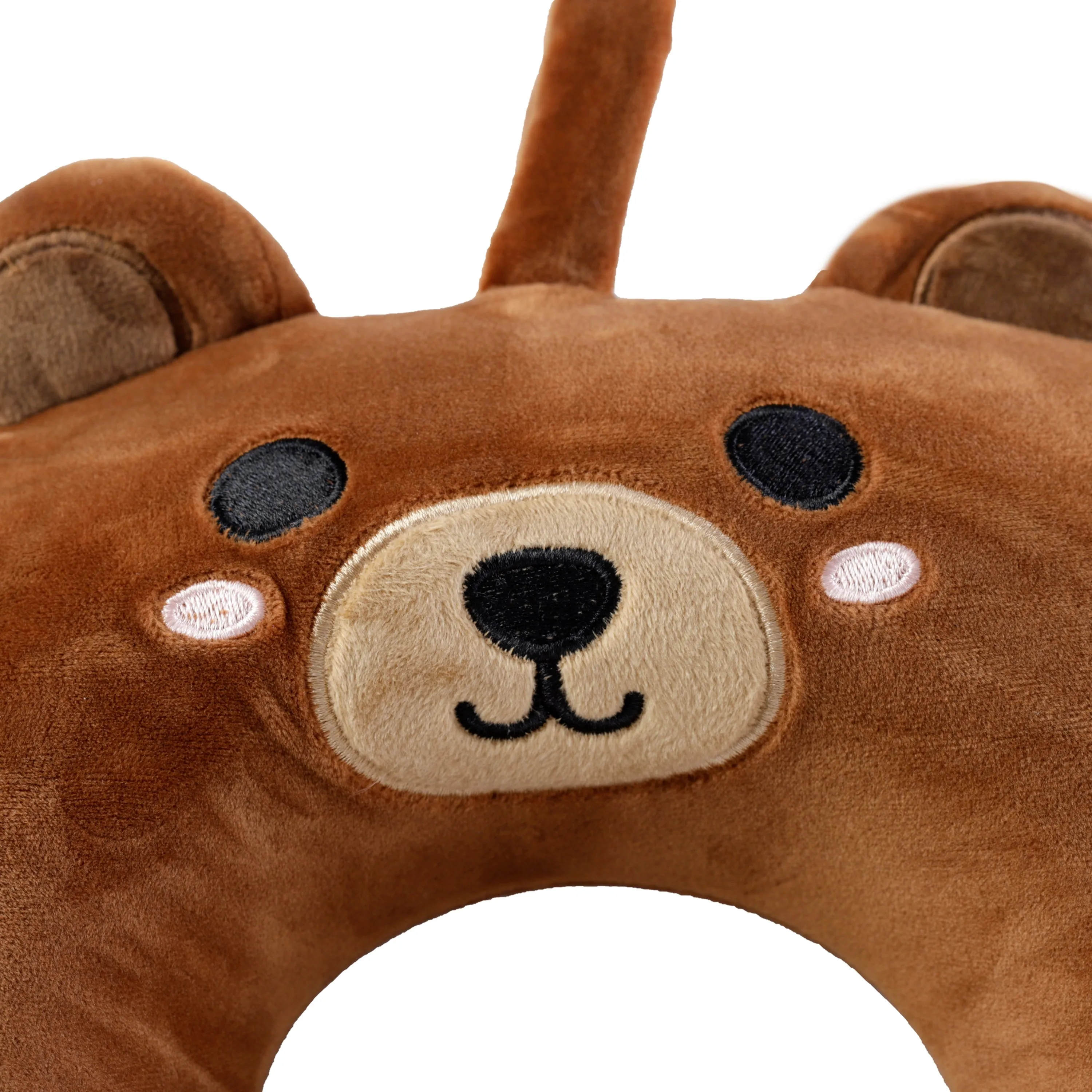 Bear Relaxeazzz Plush Memory Foam Travel Pillow