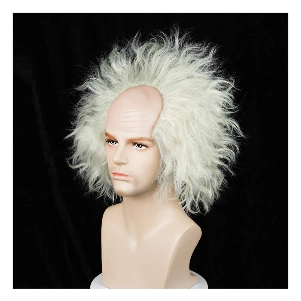 Beetlejuice 2 Cosplay Wig Heat Resistant Synthetic Hair Carnival Halloween Party Props