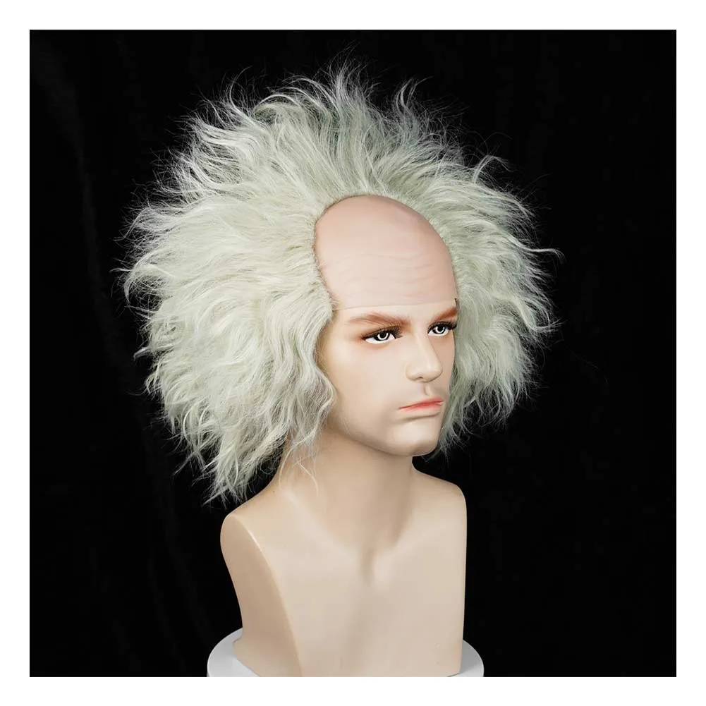 Beetlejuice 2 Cosplay Wig Heat Resistant Synthetic Hair Carnival Halloween Party Props