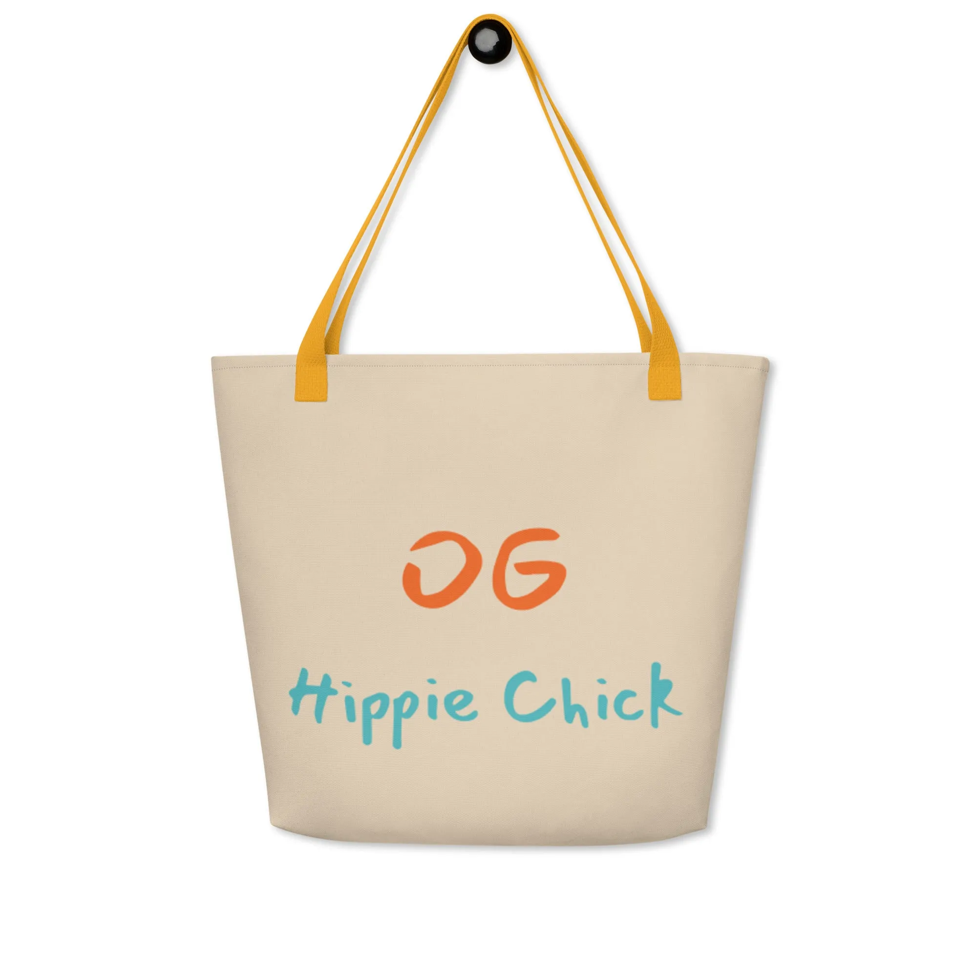 Beige Tote Bag