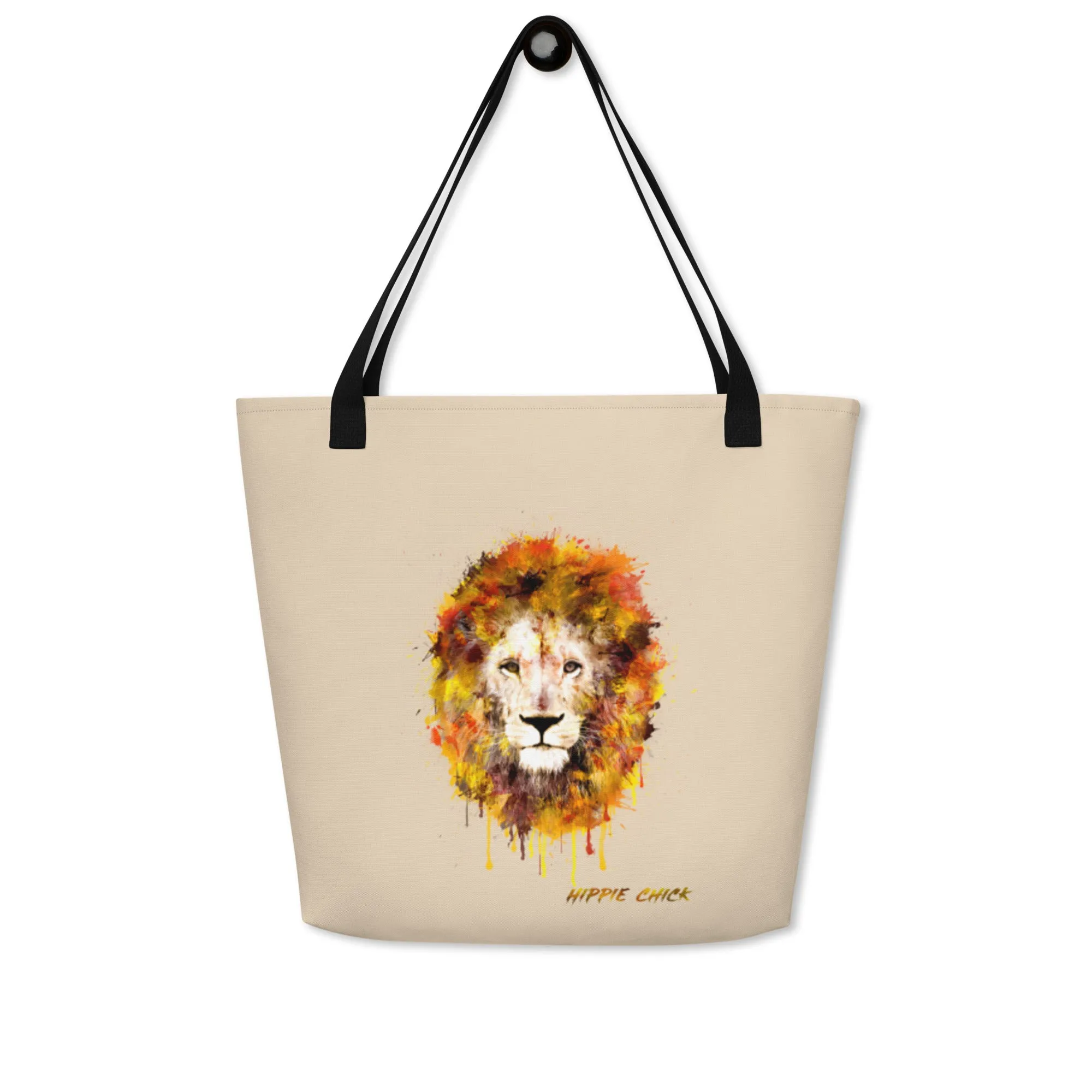 Beige Tote Bag