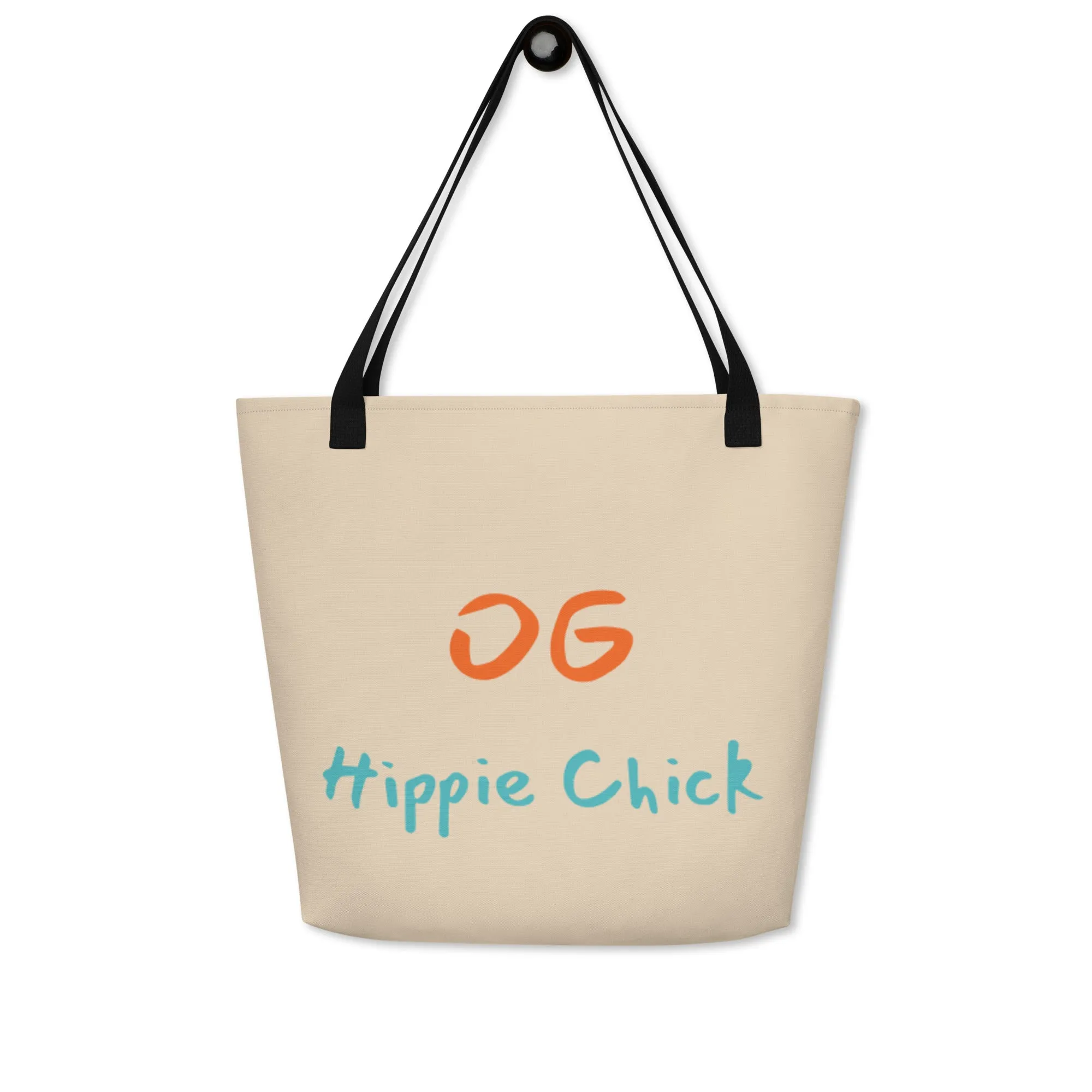 Beige Tote Bag