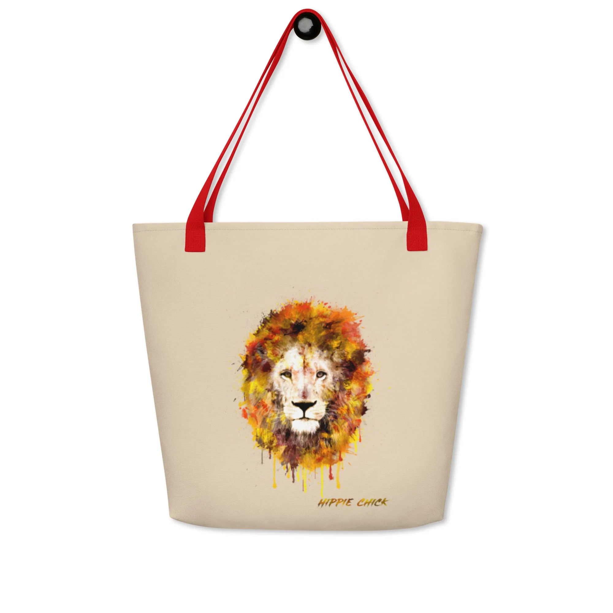 Beige Tote Bag