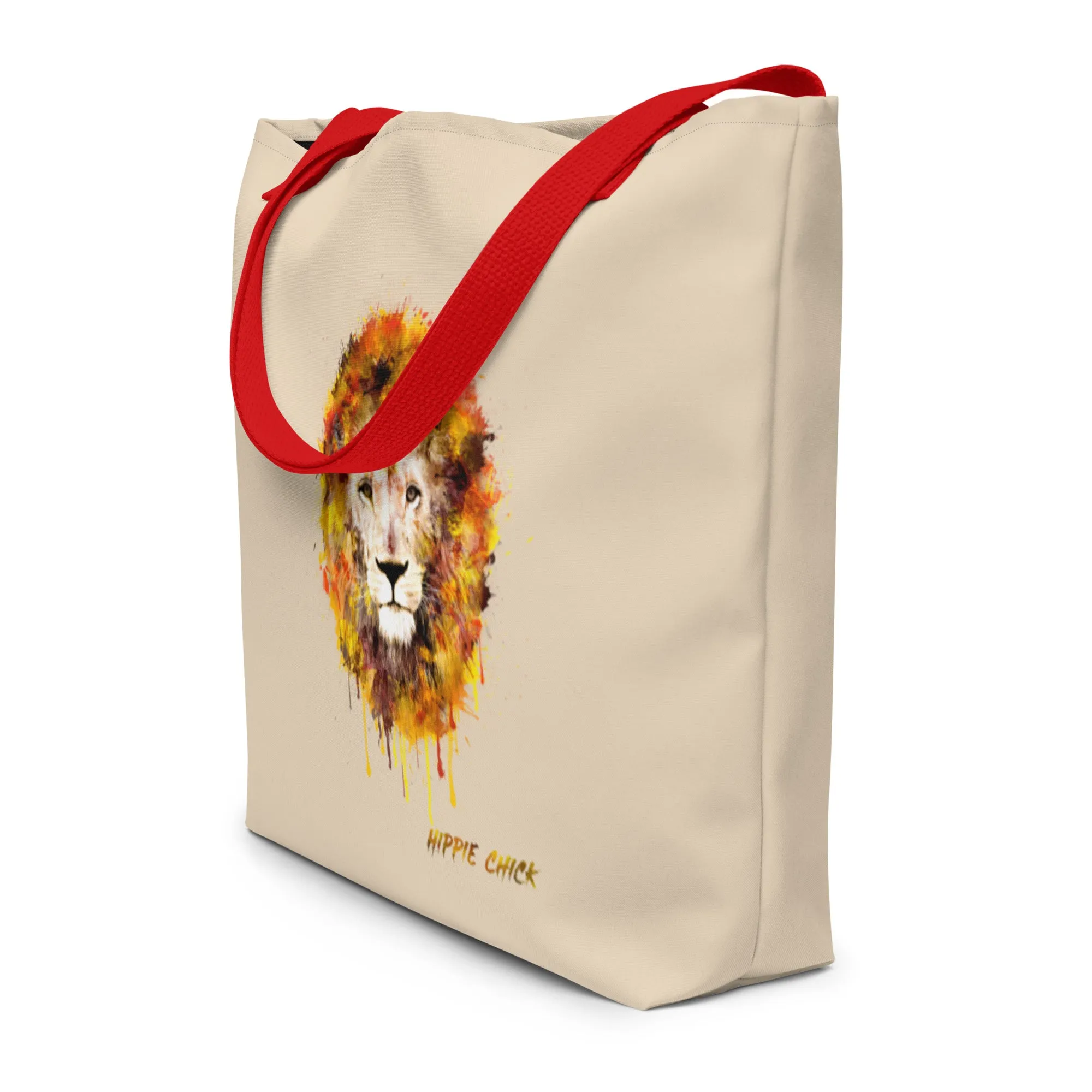 Beige Tote Bag