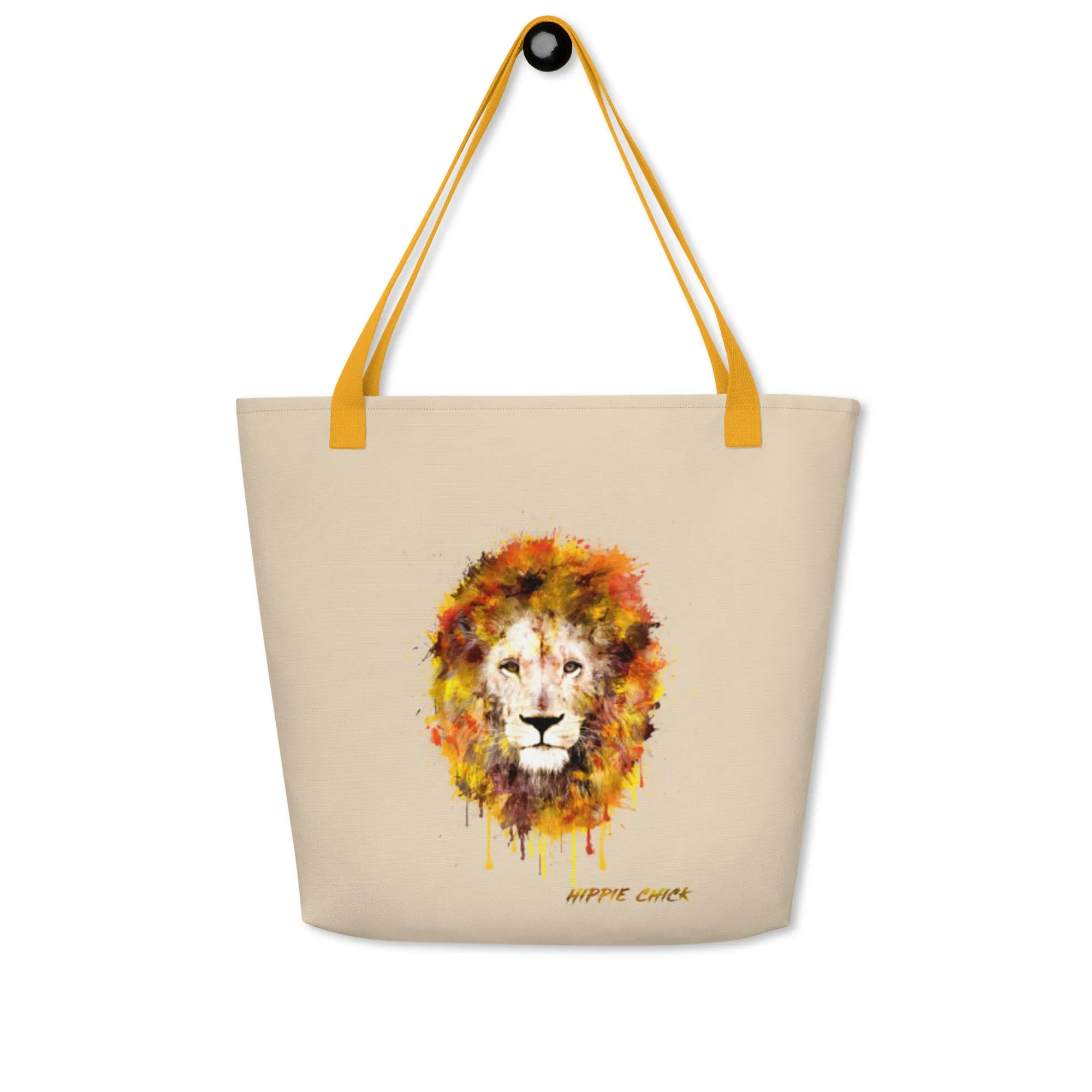 Beige Tote Bag