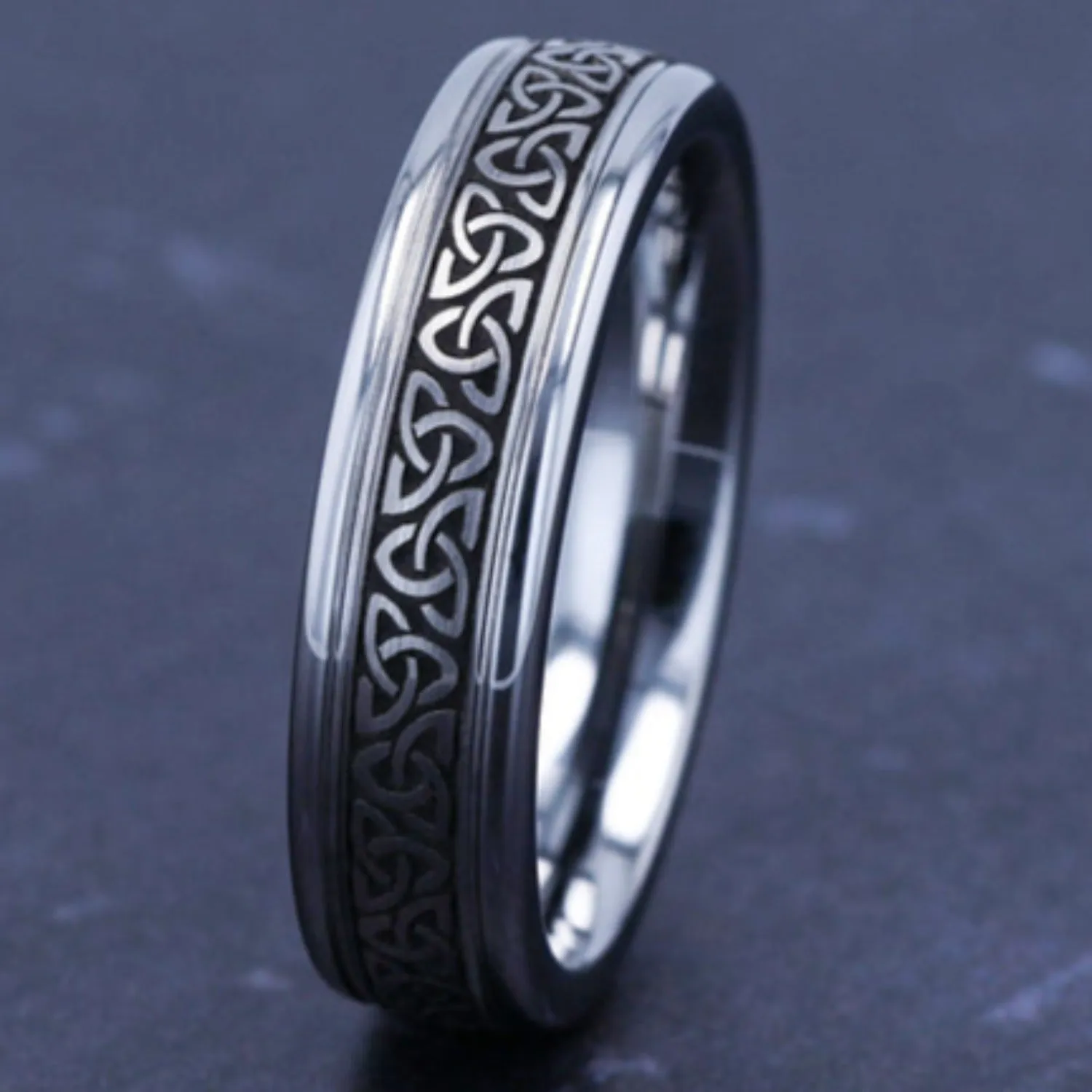 Benchmark Celtic Knot Wedding Band