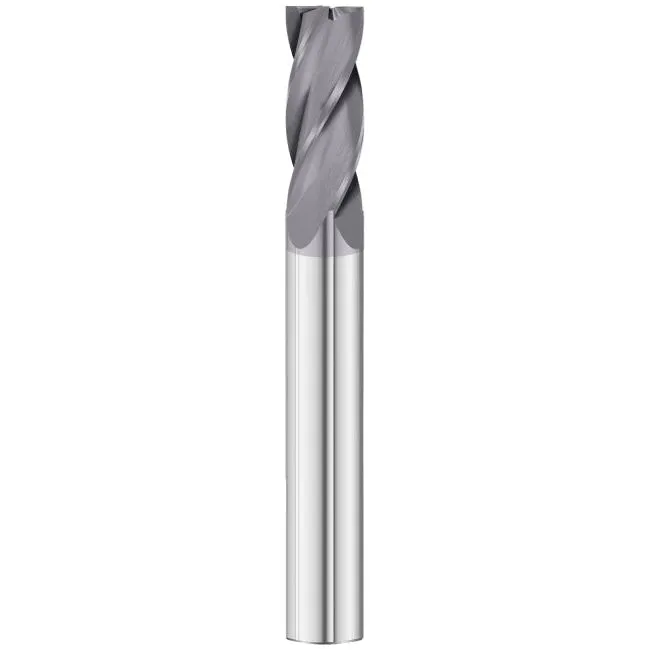 Best Carbide 2mm 4 Flute Long Series Square End Mill TiALN Coated