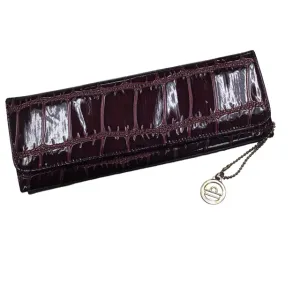Big Buddha Maroon Clutch