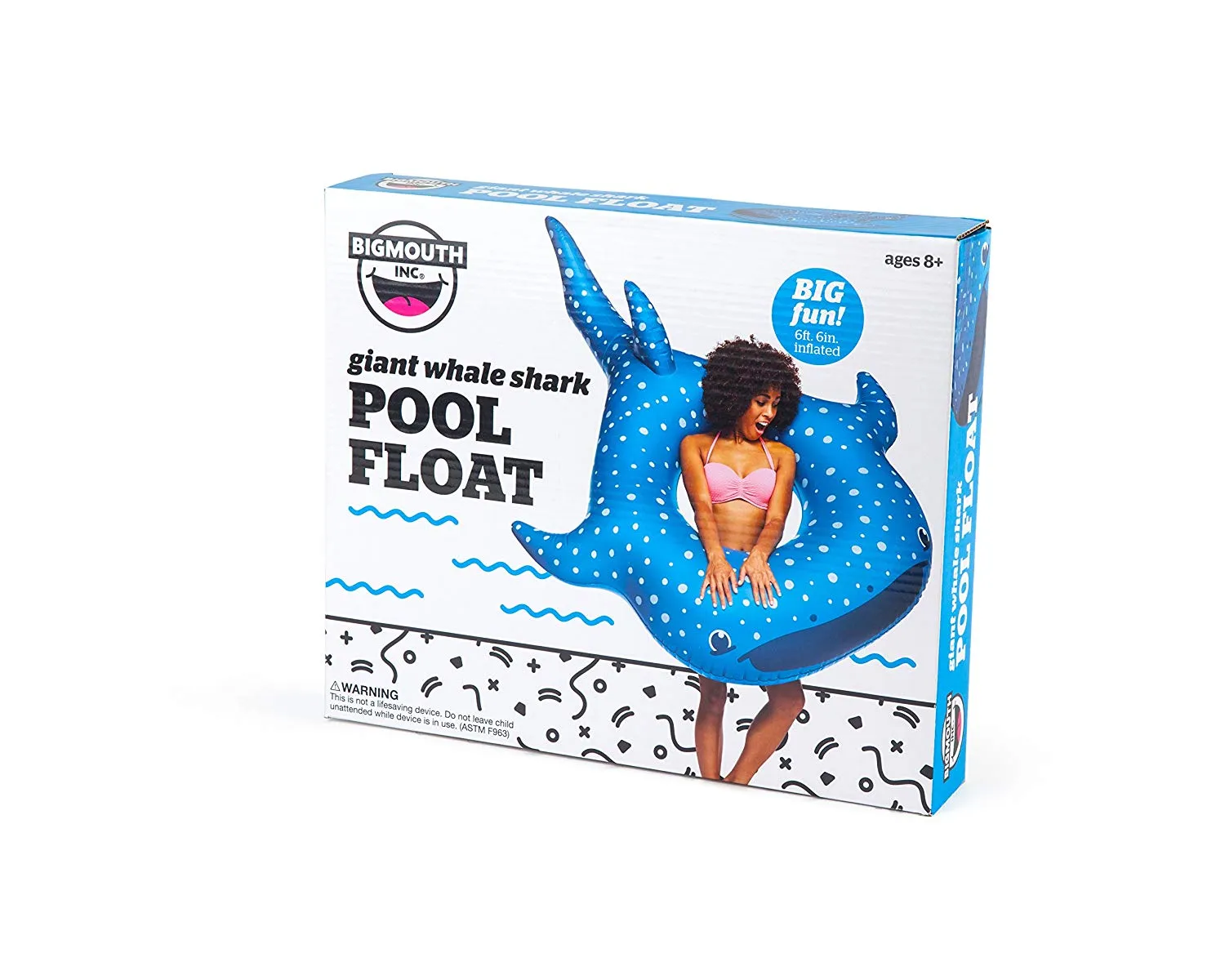 Bigmouth Inc - Giant Whale Shark Pool Float