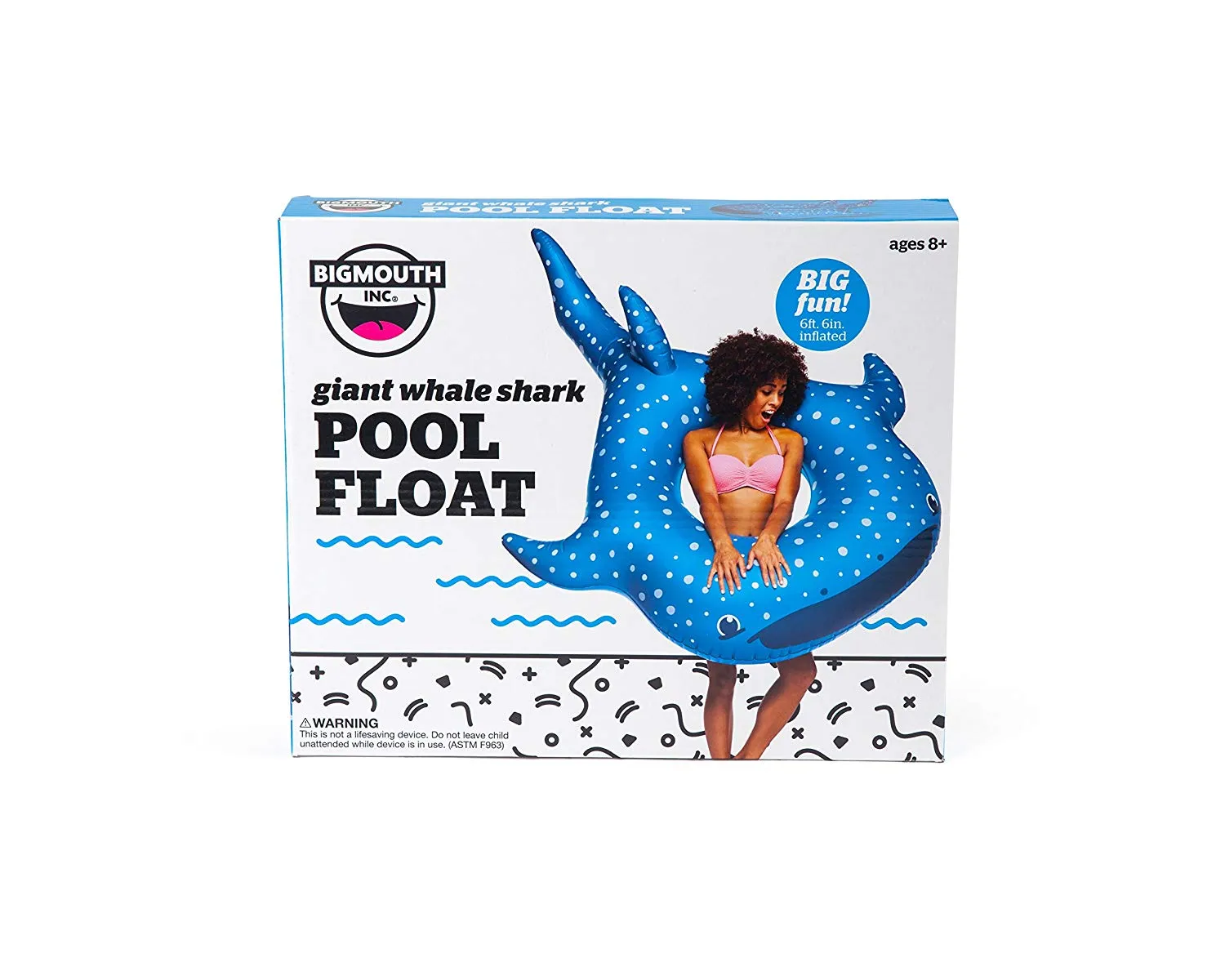 Bigmouth Inc - Giant Whale Shark Pool Float