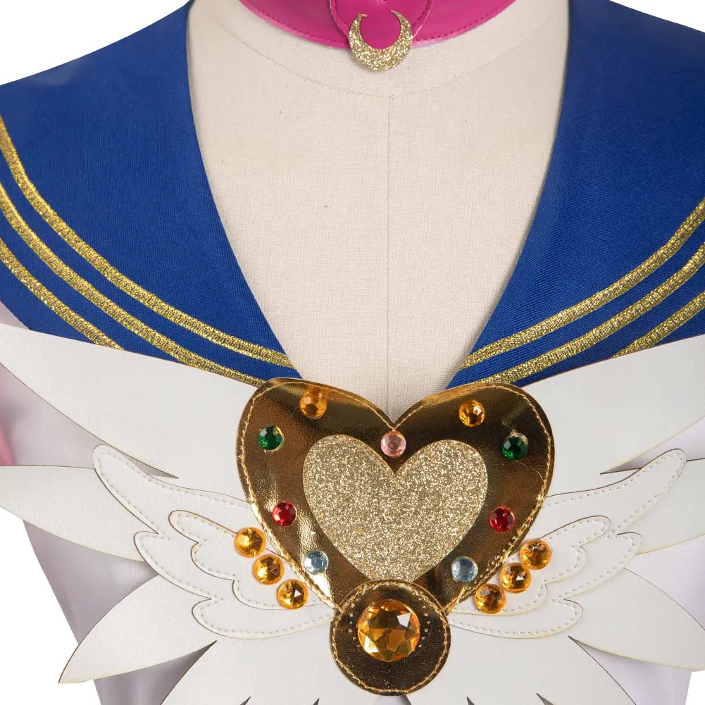 Bishoujo Senshi Sailor Moon Cosmos Tsukino Usagi Cosplay Costume Outfits Halloween Carnival Suit