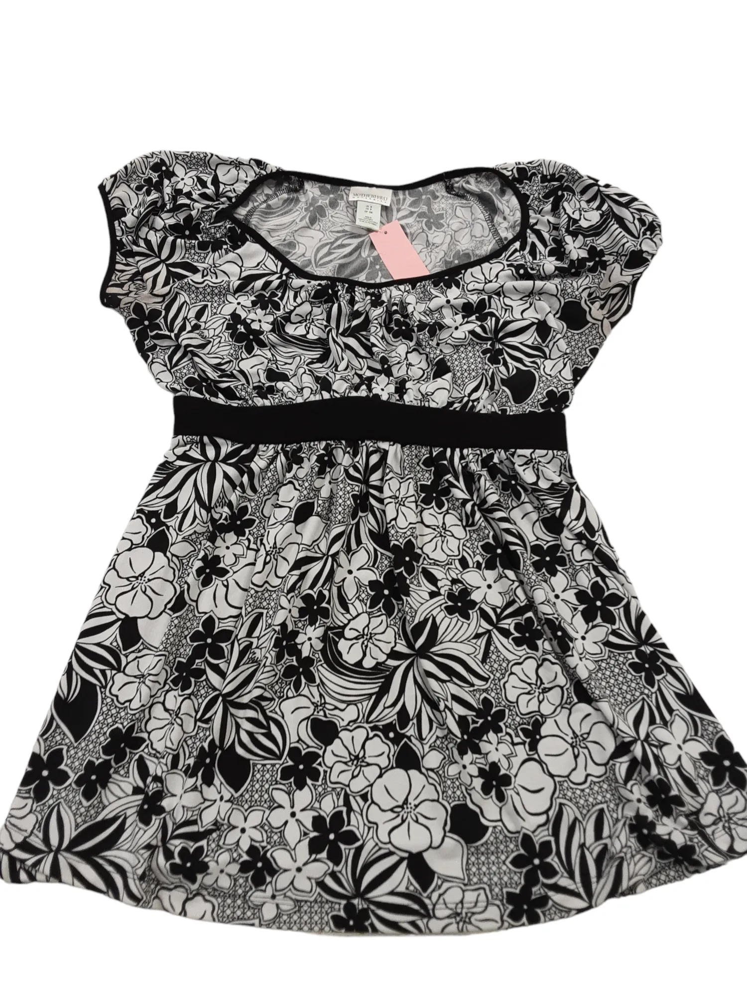 Black & White top size small