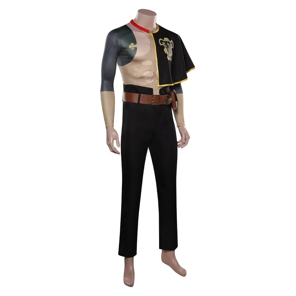 Black Clover: Sword of the Wizard King Asta Cosplay Costume Outfits Halloween Carnival Party Suit cosplay